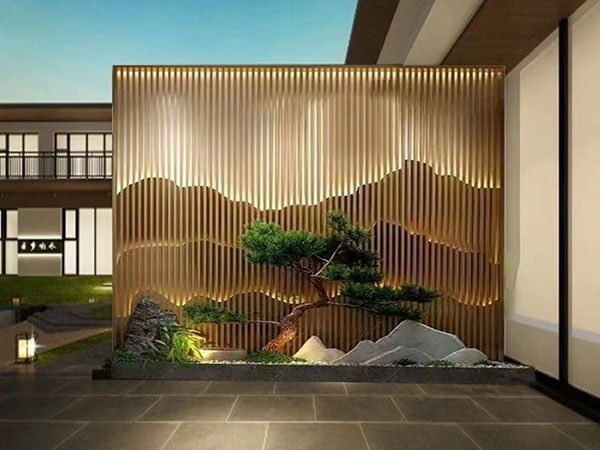 景觀屏風
